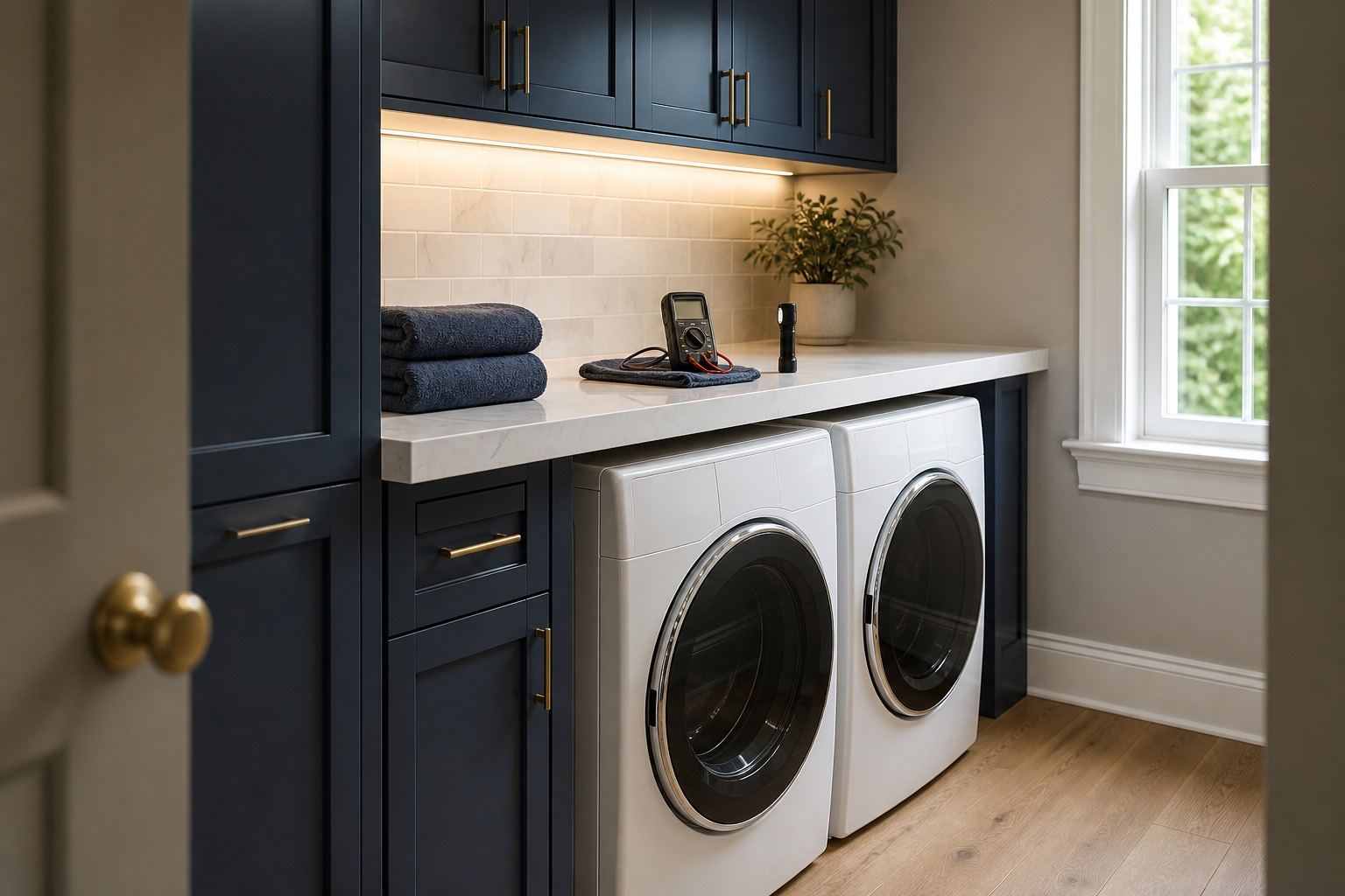 Maytag laundry pair in a home we service